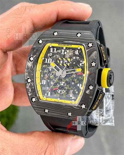 black and yellow richard mille|Richard Mille watches catalog.